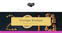 Desktop Screenshot of newtiqueboutique.com